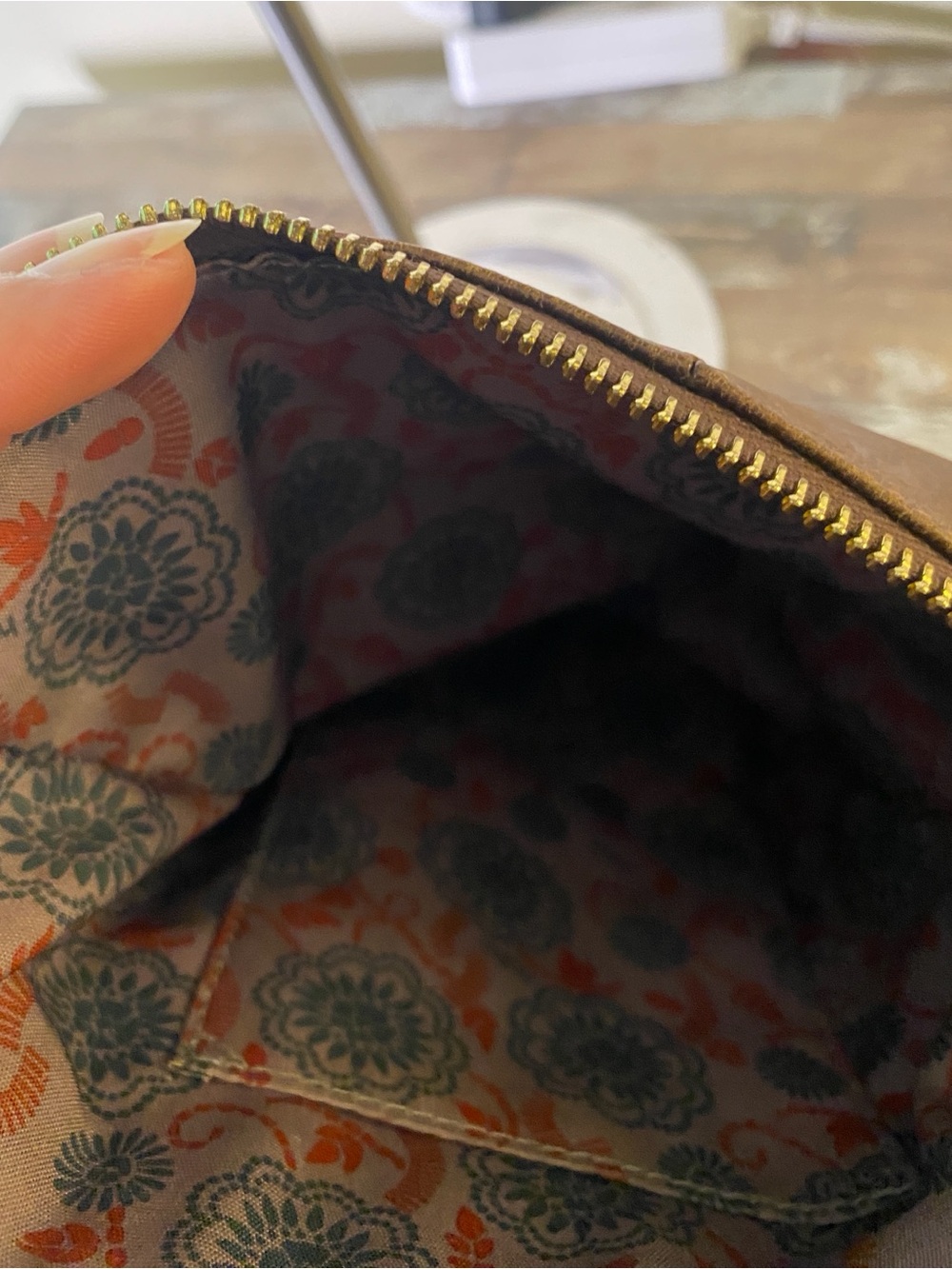 HOBO The Original Brown Leather Crossbody Bag - Picture 8 of 15